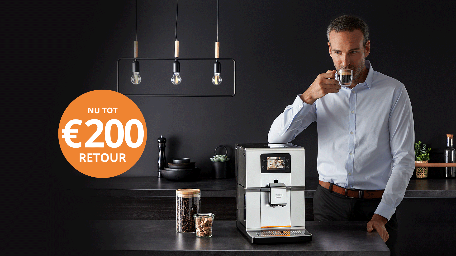Cashbackactie Krups volautomaten november 2020 Najaarsactie Krups volautomaten
