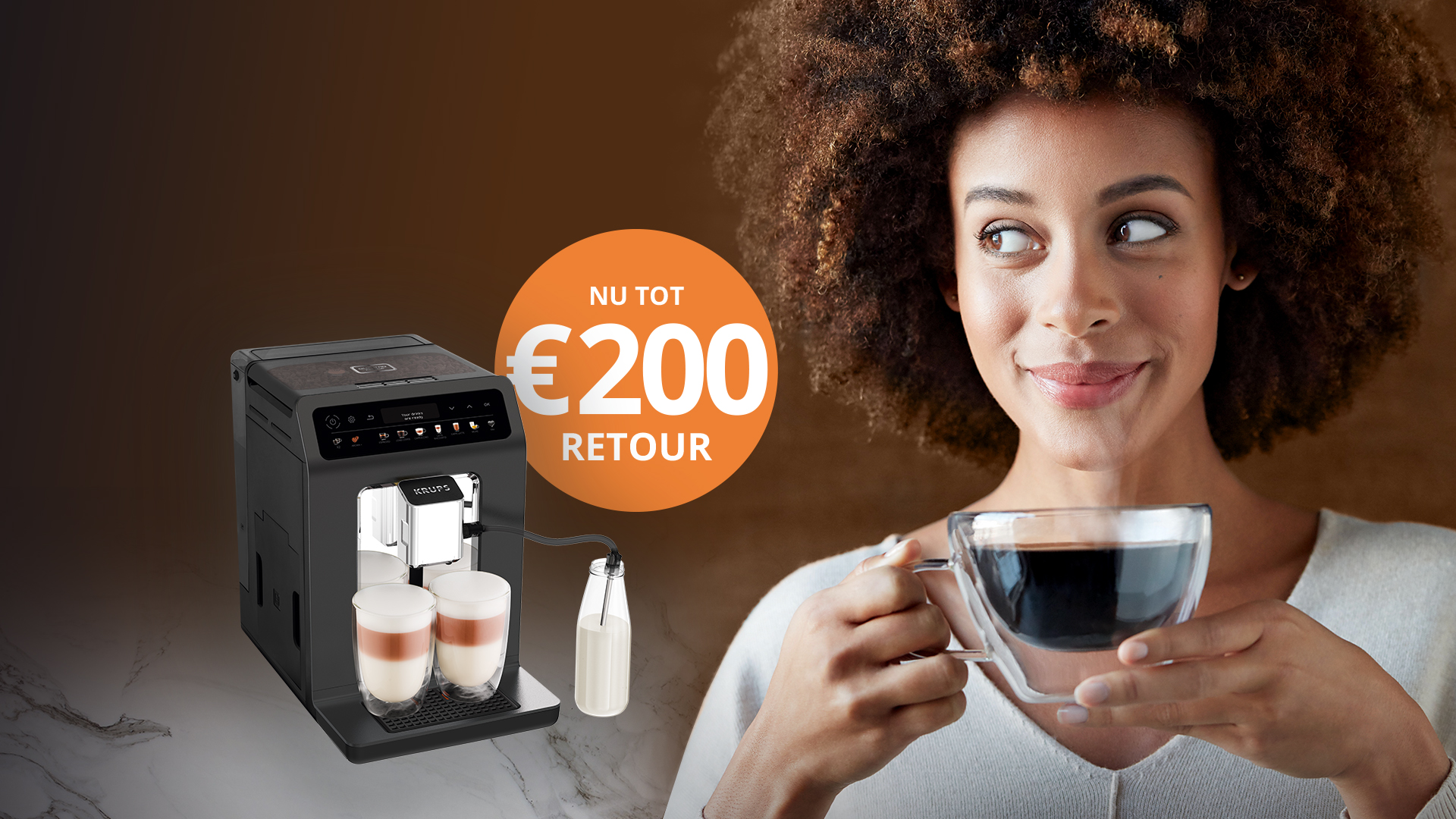 Cashbackactie Krups volautomaten oktober 2020 Voorjaarsactie Krups volautomaten